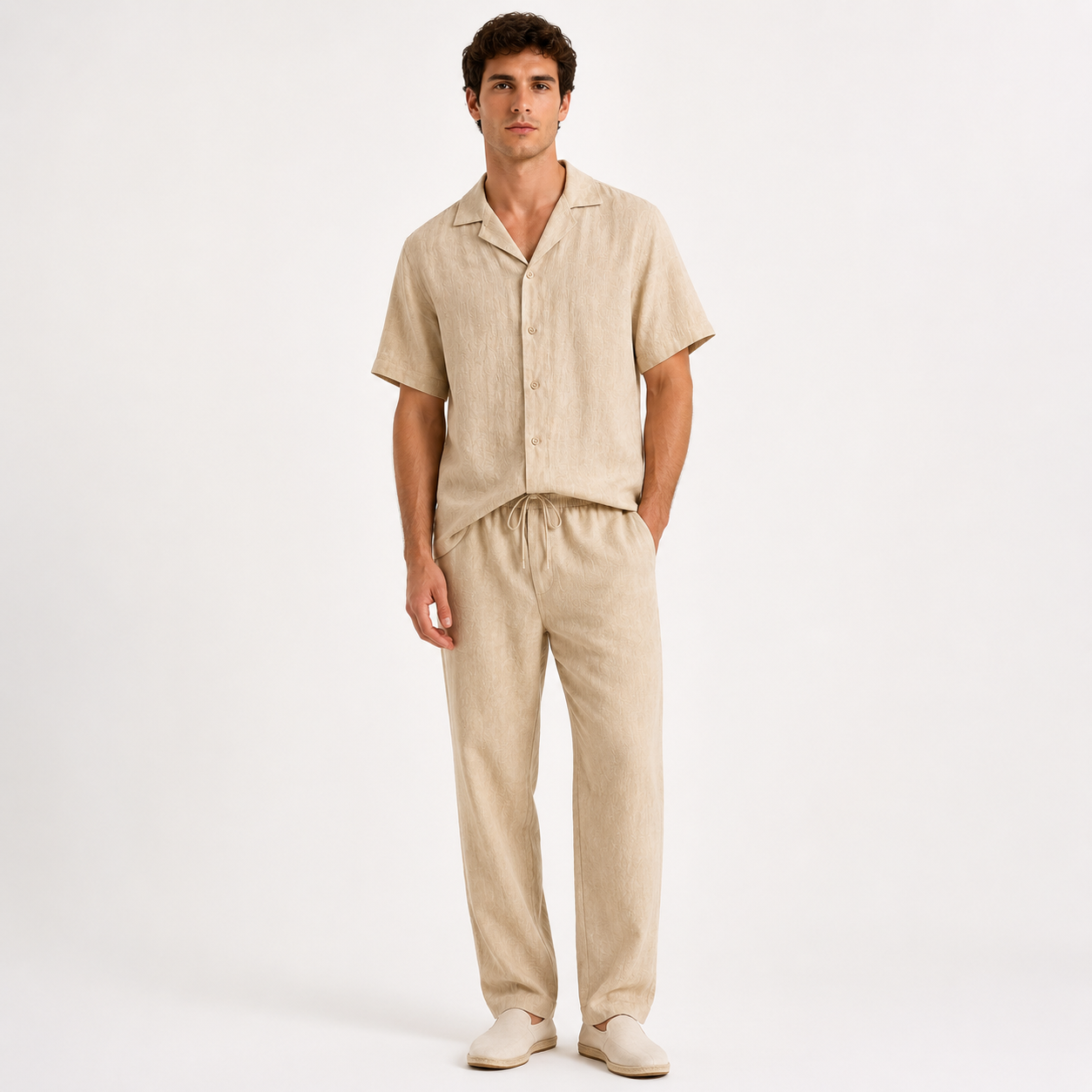 Ensemble Lin – Chemise + Pantalon