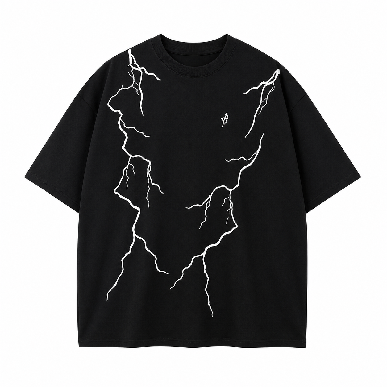 T-Shirt Oversize "Lightning Strike" — Streetwear Edition