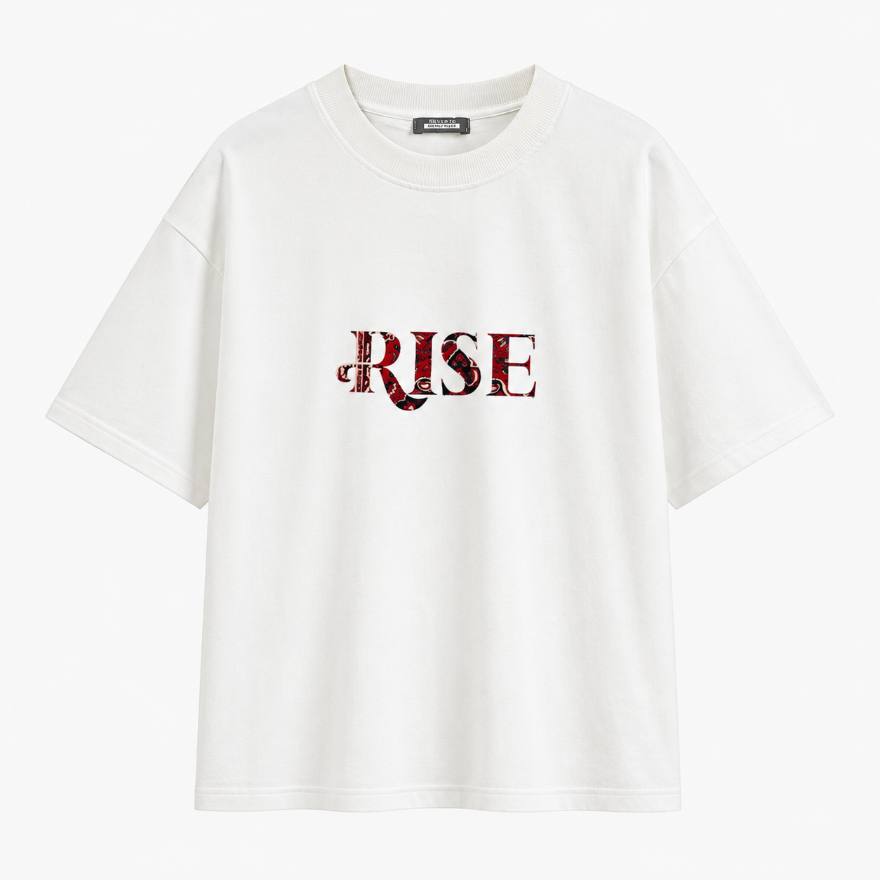 T-Shirt Oversize "Resilient Against Conformity" — Blanc