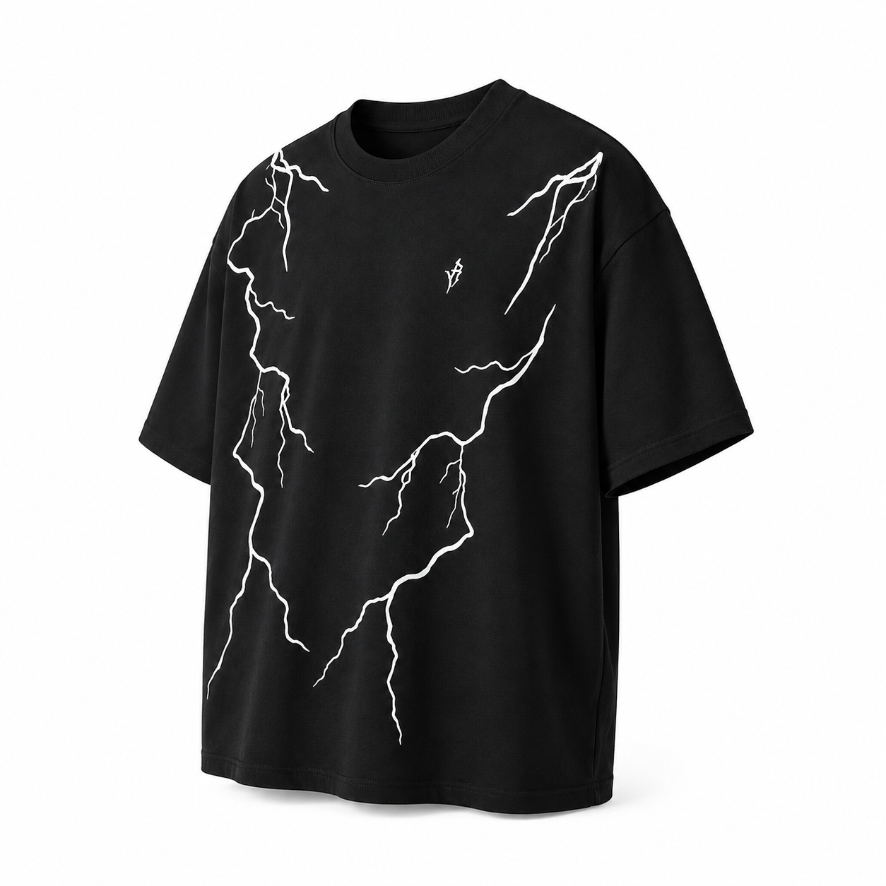 T-Shirt Oversize "Lightning Strike" — Streetwear Edition
