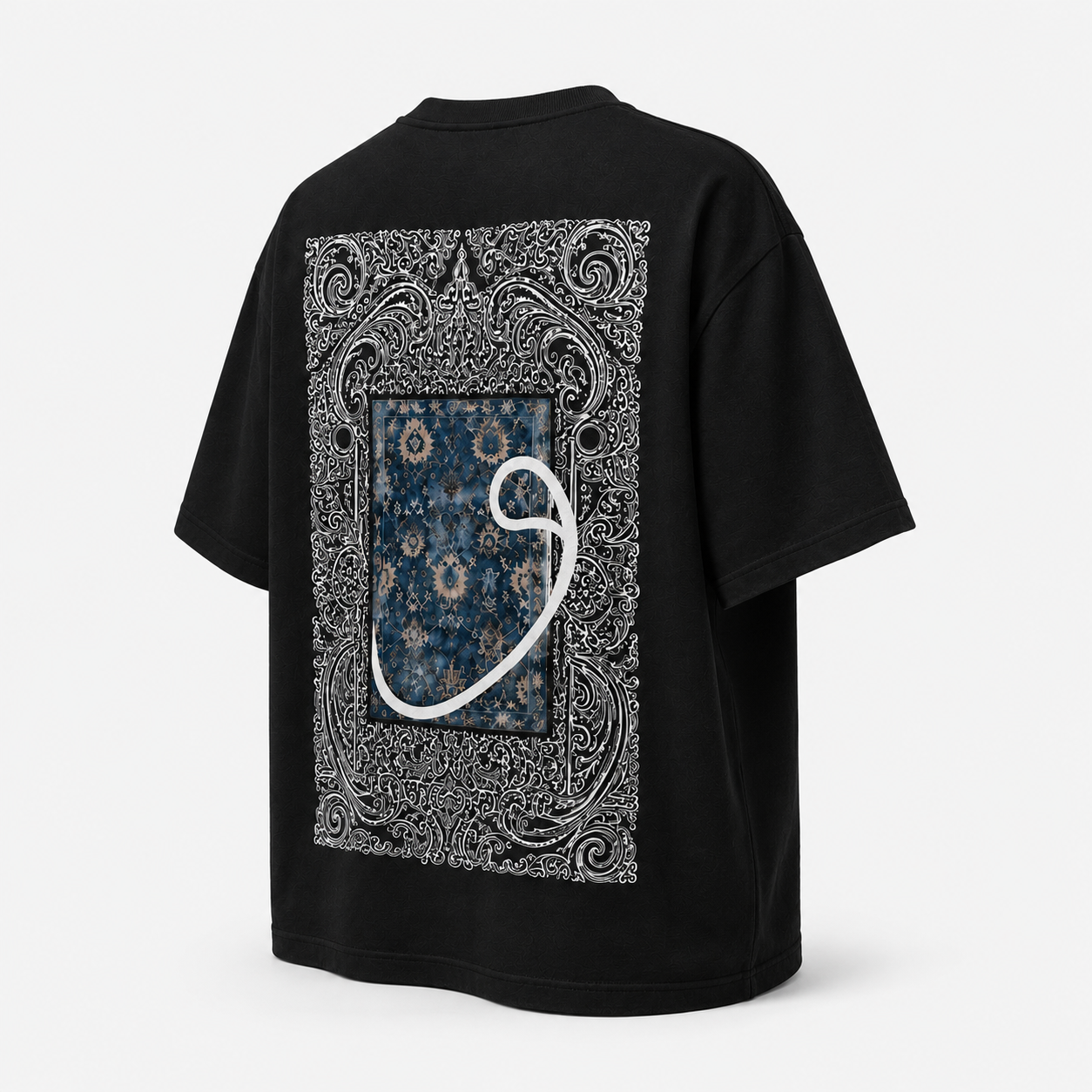 T-shirt Oversize "Oriental Baroque" — Graphic streetwear