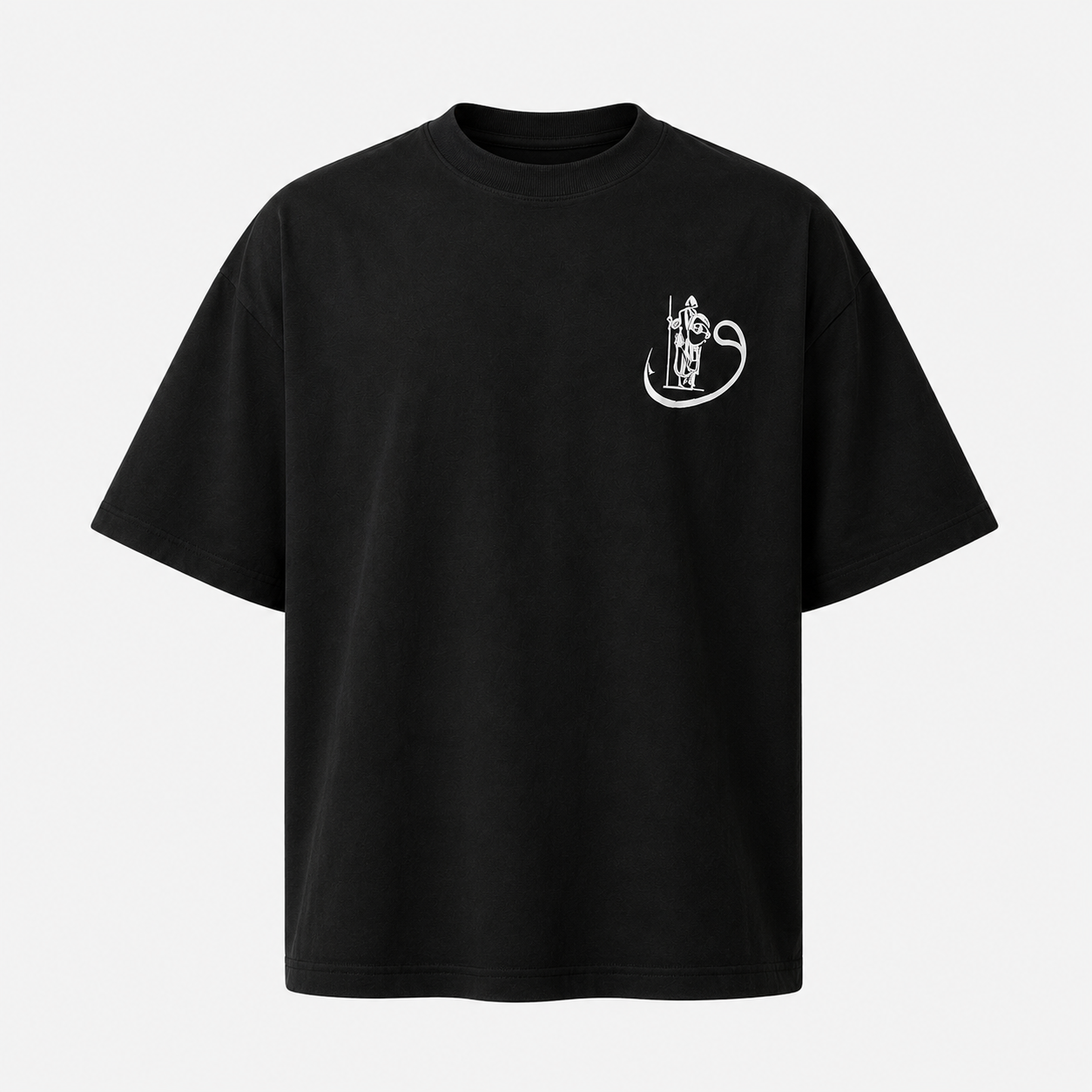 T-shirt Oversize "Oriental Baroque" — Graphic streetwear