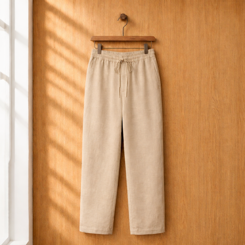 Pantalon en Lin – Coupe Oversize