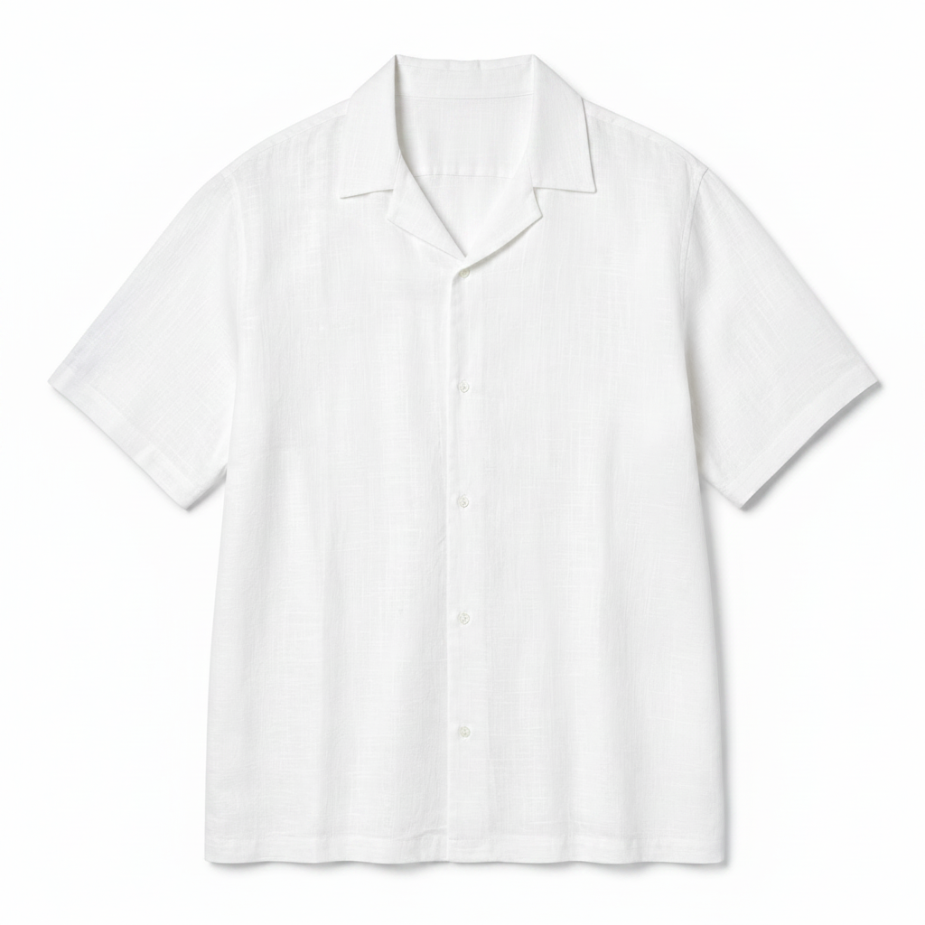 Chemise lin blanc