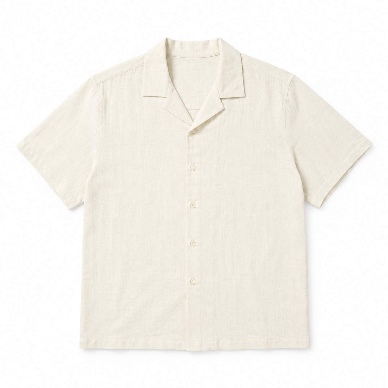 Chemise lin jaune