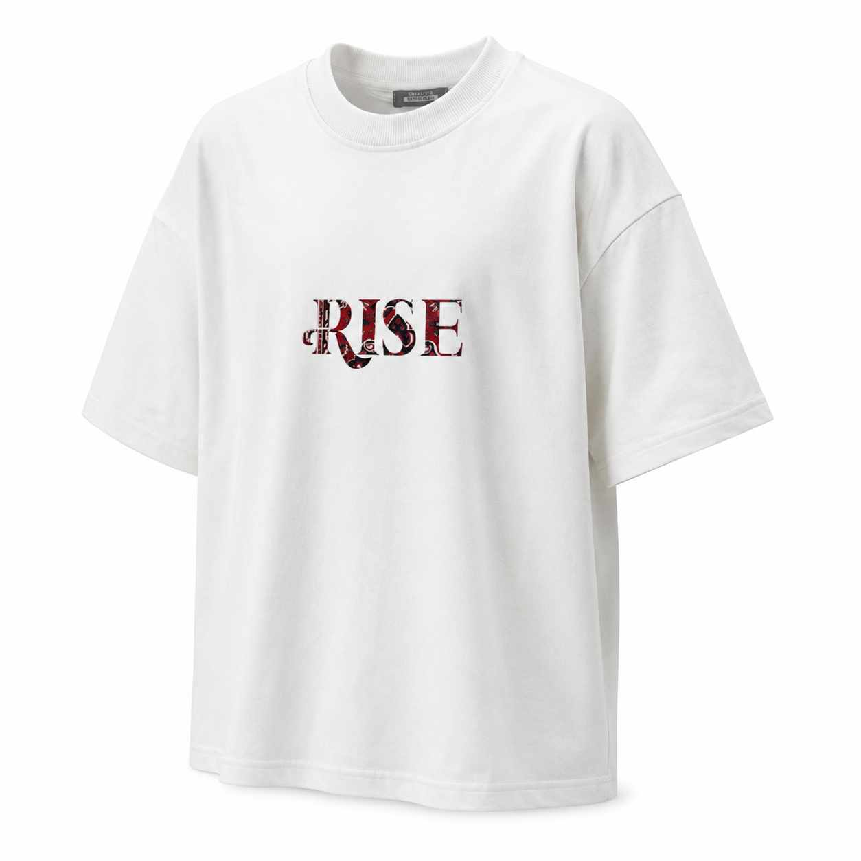 T-Shirt Oversize "Resilient Against Conformity" — Blanc