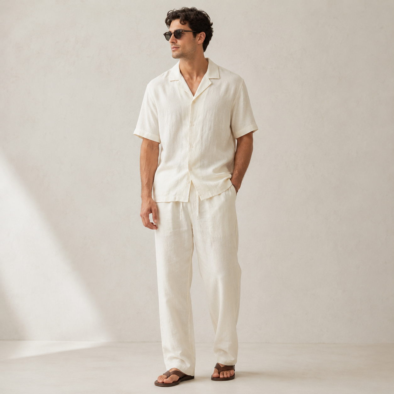 Ensemble Lin – Chemise + Pantalon