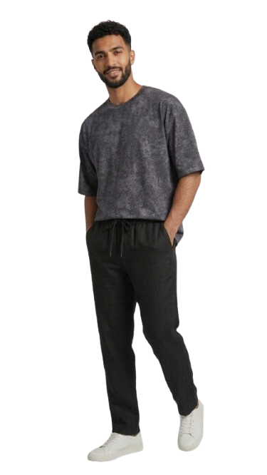 T-Shirt Oversize Délavé Acid Wash — Effet Marbré Premium