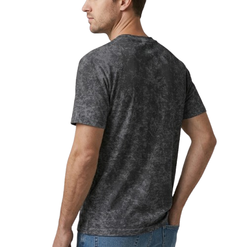 T-Shirt Oversize Délavé Acid Wash — Effet Marbré Premium