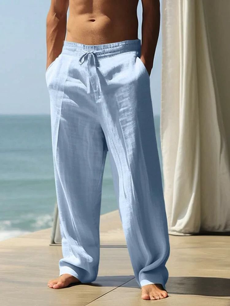 Pantalon en Lin – Coupe Oversize