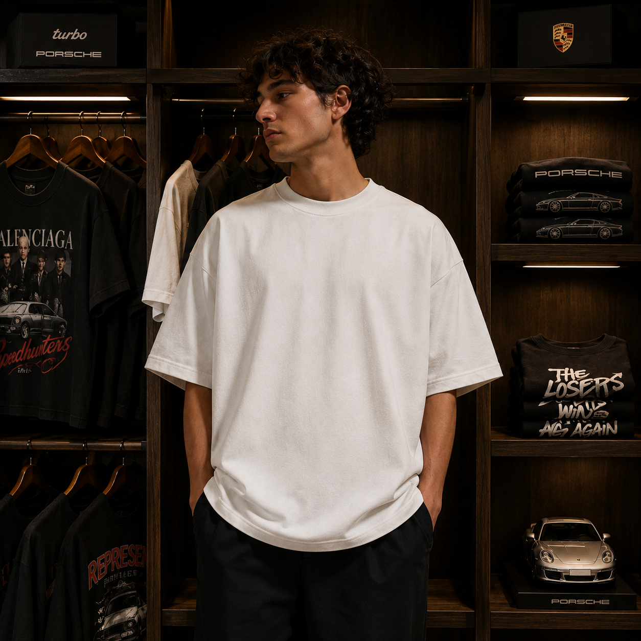 T-shirt Oversize — Essentiel coton lourd
