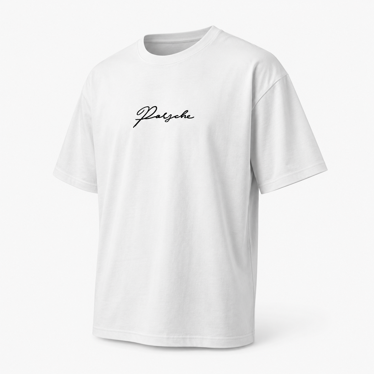 T-shirt Oversize "Porsche GT3 RS" — Blueprint edition