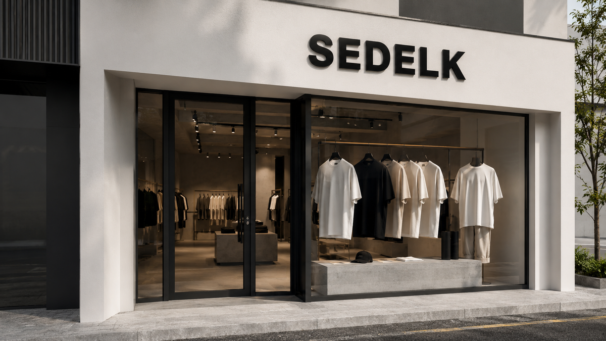 Devanture boutique SEDELK