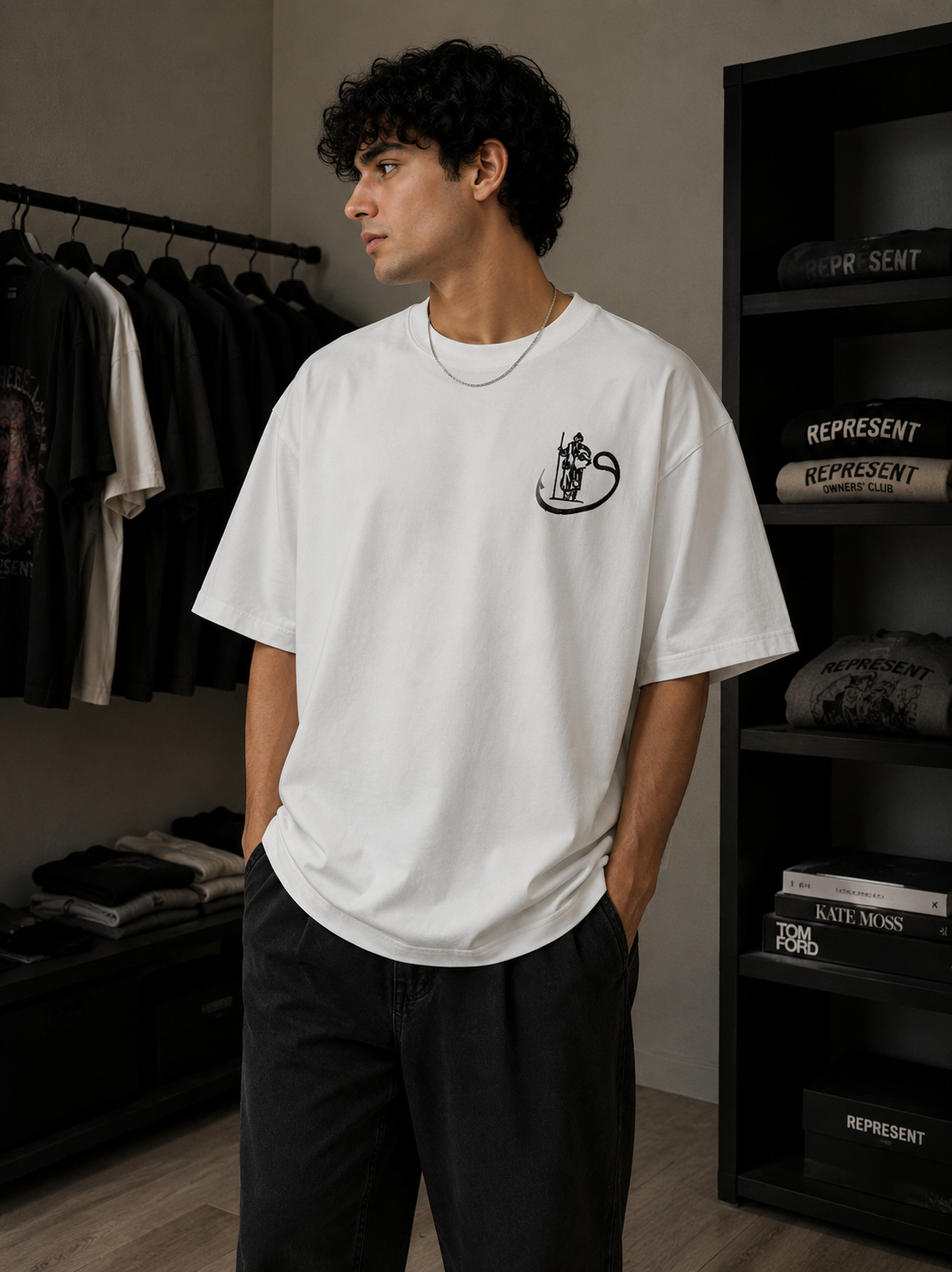 T-shirt Oversize "Oriental Baroque" — Graphic streetwear